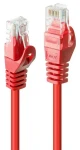 Lindy Cat6 U/UTP 1m červená / Síťový kabel / RJ-45 (48182)