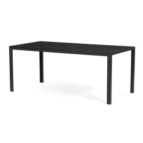 Zahradní stůl 180x90cm, hliník, polywood, šedá, AZT-C1211 GREY