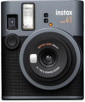 Fujifilm instax mini 41 černá / Instantní fotoaparát / selfie zrcátko / automatická expozice (16844434)