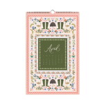 Rifle Paper Co. Nástěnný kalendář Flora 2026, multi barva, papír