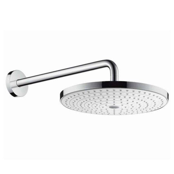 HANSGROHE - Raindance Select S Hlavová sprcha 300, 2 proudy, sprchové rameno 39 cm, bílá/chrom 27378400