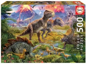 EDUCA Puzzle Setkání dinosaurů