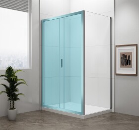POLYSAN - EASY boční stěna 800, čiré sklo EL3215