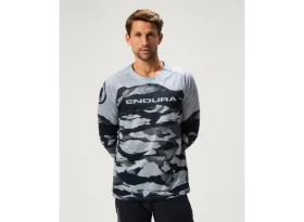 Endura LTD Mountain Camo pánský dres dlouhý rukáv Black vel. L