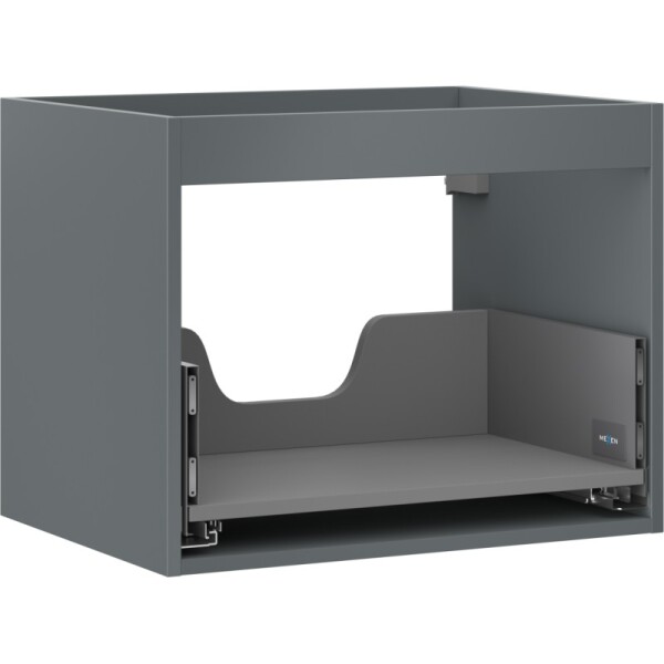 MEXEN - Box-A skříňka pro umyvadlo 60, 1 šuplík, grafit mat 91AX0-0600-470-1-66