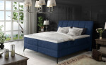 Boxspring Aderito Barva korpusu: Monolith 77, Rozměr: 180 x 200 cm