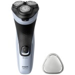 Philips Series 3000X X3003/00 modrá / holicí strojek / omyvatelný / suché a mokré holení / až 40 min (X3003/00)