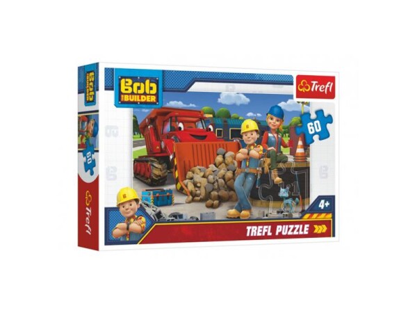 Trefl Puzzle Bořek Stavitel a Wendy / 60 dílků