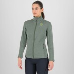 Dámská mikina KARPOS W Pizzocco Full Zip Fleece, Duck Green velikost: XL