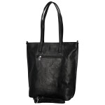 Stylová dámská koženková kabelka na rameno Indira, černá