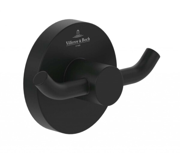 VILLEROY & BOCH - Elements Tender Háček, matná černá TVA151012000K5