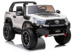 Mamido Dětské elektrické autíčko Toyota Hilux 4x4 bílé