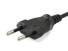Equip Euro 2pin - C7 černý (112161) / Napájecí kabel / 3 m / 250 V / 2,5 A (112161)