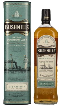 Bushmills Char Bourbon Cask 1L 40% tuba