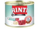 Rinti Dog Sensible konzerva hovězí+rýže 185g