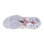 Mizuno Wave Lightning Pro W White/Rose Elegance/Lava Falls - Volejbalová obuv Mizuno WAVE LIGHTNING PRO V1GC266073 Velikost obuvi v EU: 40,5