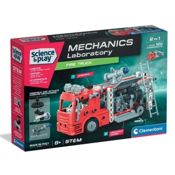 Science&Play Mechanická laboratoř Hasičské auto
