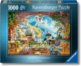 Puzzle Pohádkový výhled na Středomoří 1000 dílků