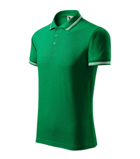 Urban polokošile pánská středně zelená 2XL