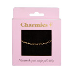 Zlatý náramek na přívěsky - Albi