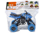 Mamido Terénní autíčko s tlačnou tyčí Quad XC modré