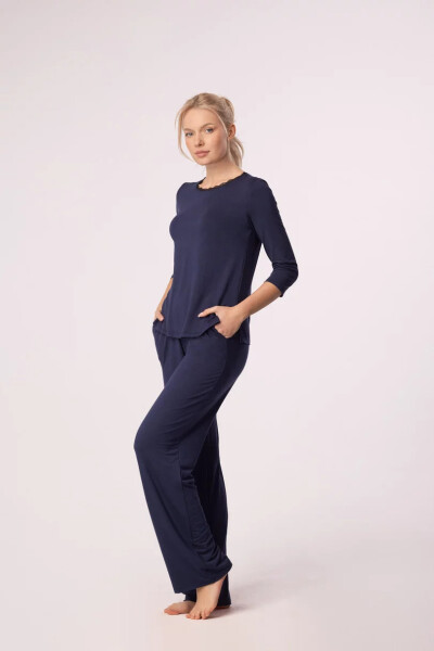 Kalhoty Margot dlouhé - Mefemi L černá