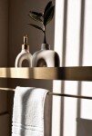 REA - Police do koupelny SF01 45cm gold brush REA-06001