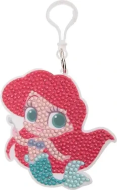 CRYSTAL ART Diamantové malování Přívěšek Malá mořská víla