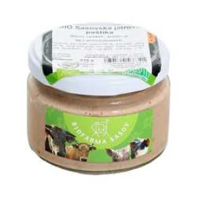 Biofarma Sasov Sasovská játrová paštika 215g BIO