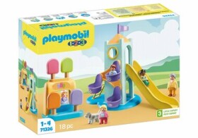 Playmobil® 1.2.3 71326 1.2.3: Dobrodružná věž se zmrzlinovým stánkem