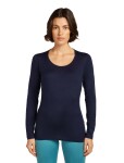 ICEBREAKER Wmns 200 Oasis LS Scoop, Midnight Navy velikost: M