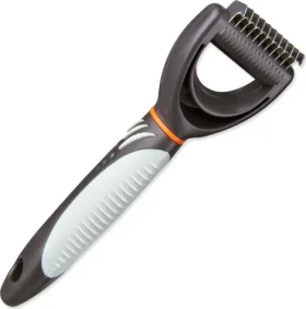 TRIXIE Kartáč na srst pro malé psy / velikost prořezávače 6 x 18 cm / plast, kov (G14-24242)