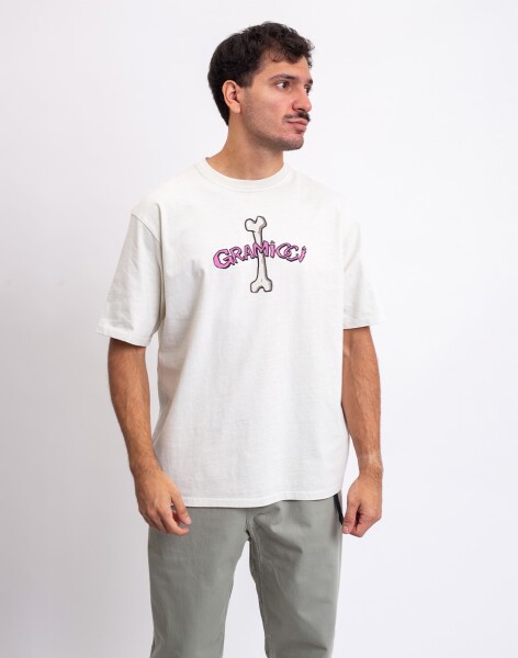 Tričko Gramicci Bone Tee Natural Pigment