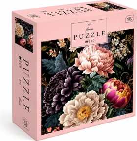 INTERDRUK Puzzle Flowers: Pivoňky v rozpuku