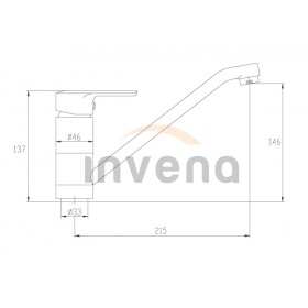 INVENA - Dřezová baterie VERSO BZ-82-002-C