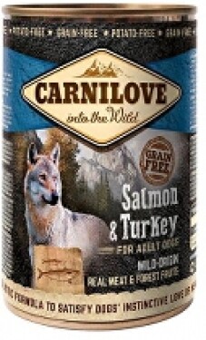 Carnilove Wild Meat Salmon & Turkey 400g + Množstevní sleva Sleva 15%
