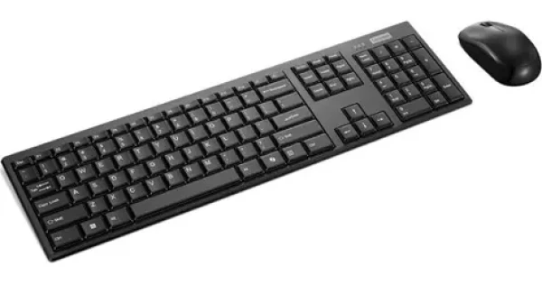 Lenovo 100 černá / Bezdrátový set klávesnice a myši / US layout / 1600 dpi (GX31Q28916)