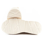 Lee Cooper dámská sportovní obuv zimní trekkingová zateplená béžová krémová dámské 36