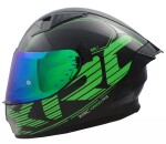 Helma na moto Xrc Drod black/green - 2Xl / černá