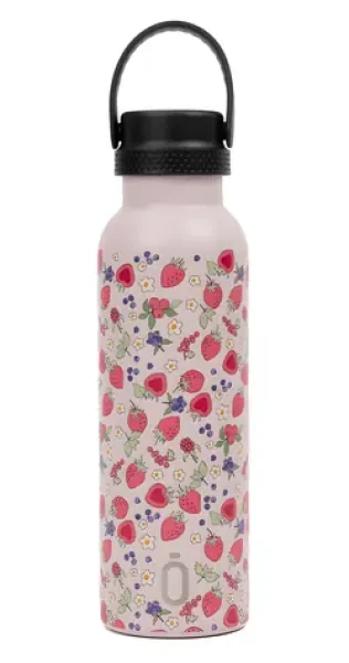 Runbott Termoláhev 600 ml Strawberry / Termoláhev / vakuová izolace / nerezová ocel 304 / EverTaste keramický povrch (972453RB)