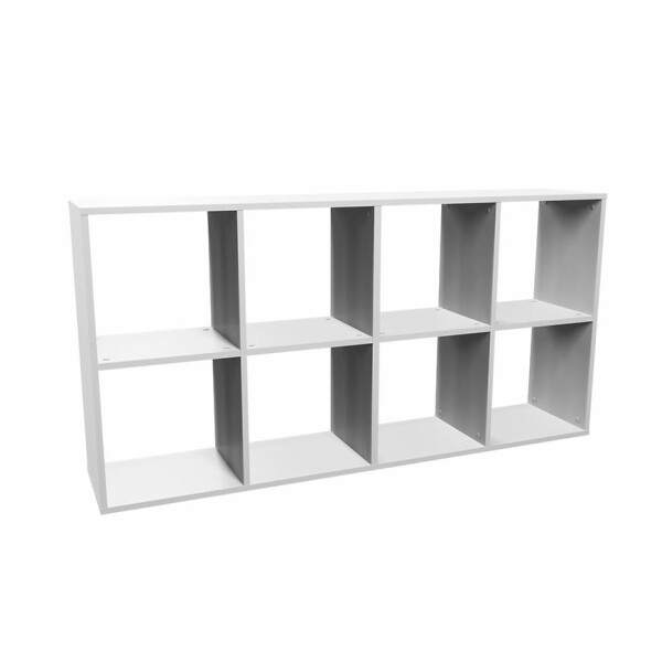 Regál Malax 2x4 bílá