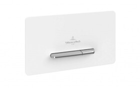 VILLEROY & BOCH - ViConnect Ovládání splachování, bílé sklo V99442RE