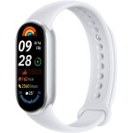 Xiaomi Smart Band 9 stříbrná / Fitness náramek / 1.62" AMOLED / 192x490 / 5ATM / BT (6941812775745)