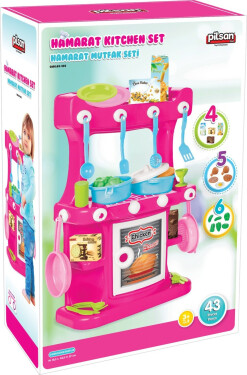 Kuchyňský set růžový - Play Doh