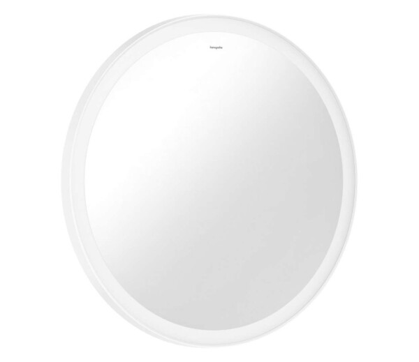 HANSGROHE - Xarita Lite S Zrcadlo s LED osvětlením, průměr 70 cm, matná bílá 54966700