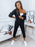 Dámská tepláková souprava AMILIA PREMIUM černá FashionStreet AY0741 M