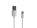 Prati kabel Lightning - USB-A bílý / Nabíjecí kabel / 2 m / MFi certifikace (NKA-2149)