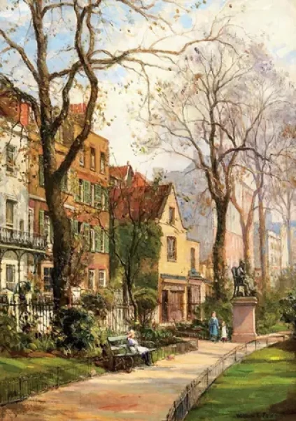 ART PUZZLE 5393 Puzzle Procházka v parku