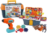 Mamido 3D konstrukční puzzle v krabičce DIY s vrtačkou