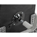 Dětská židle, výškově nastavitelná, fialová síťovina, KA-K2008 PUR